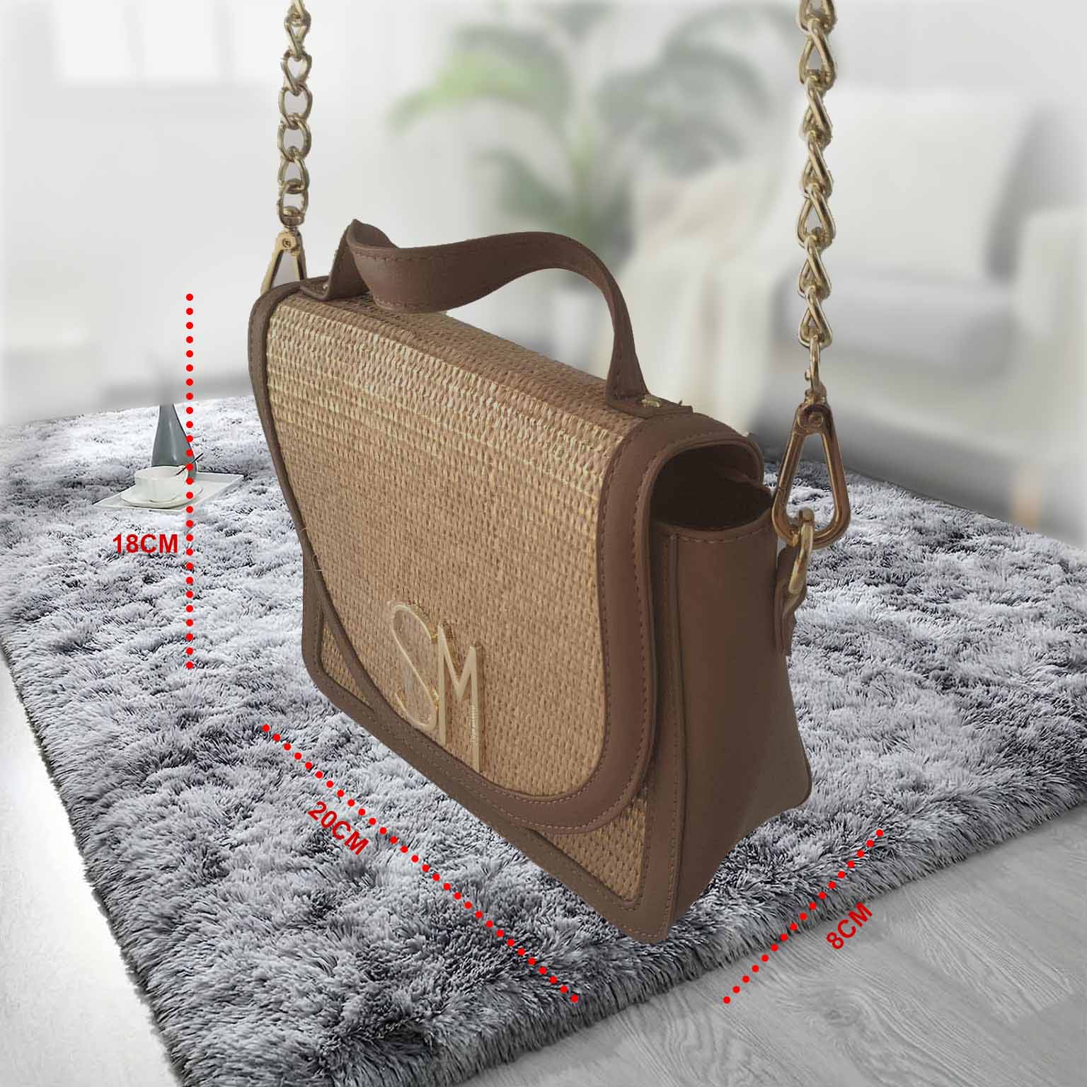 Bolsa Para Dama Steve Madden Color Beige Crossbody Beige