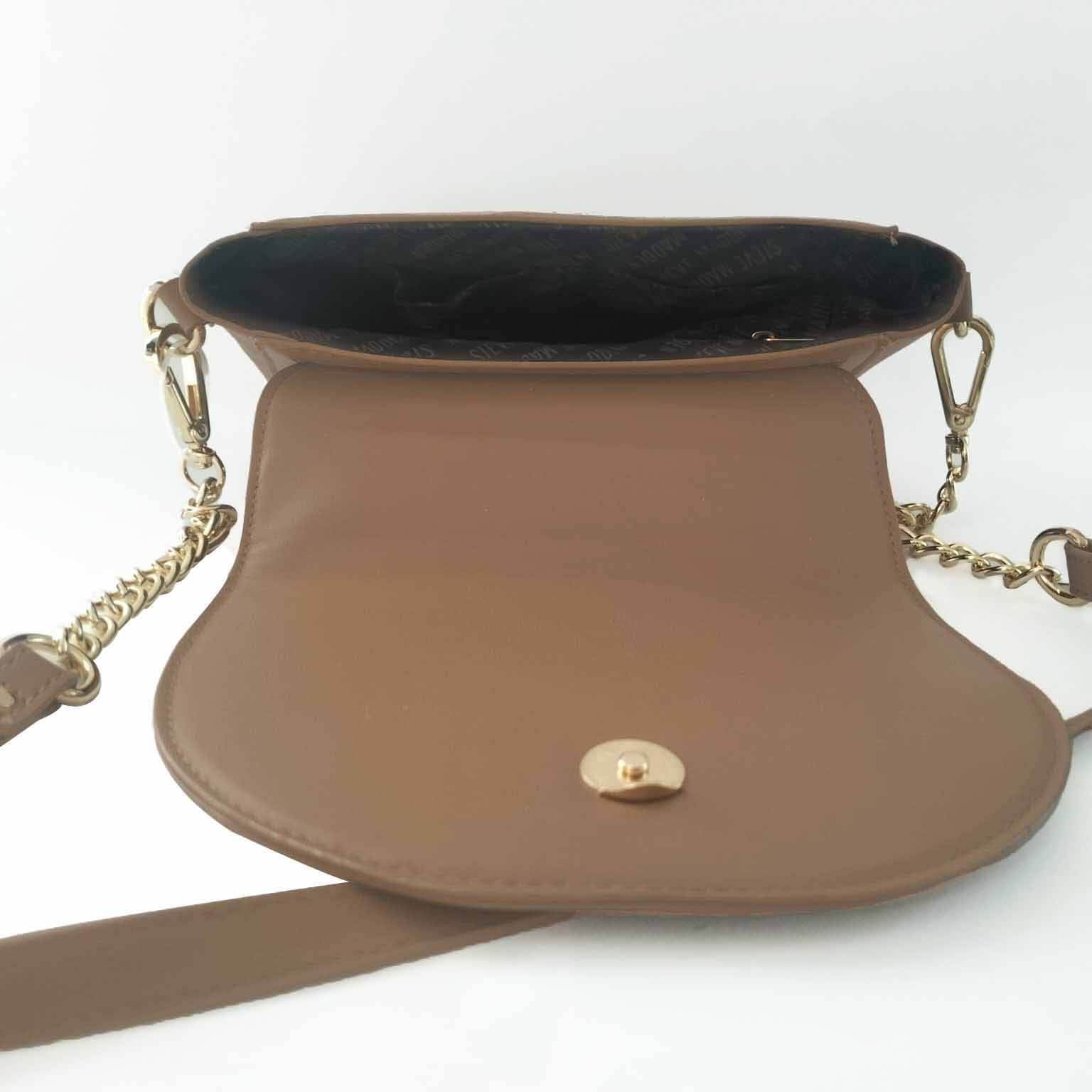 Bolsa Para Dama Steve Madden Color Beige Crossbody Beige