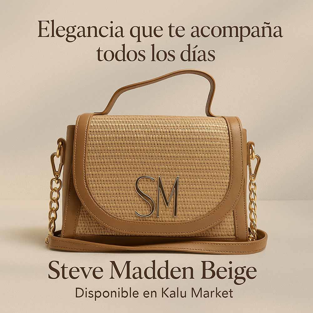 Crossbody Steve Madden Color Beige