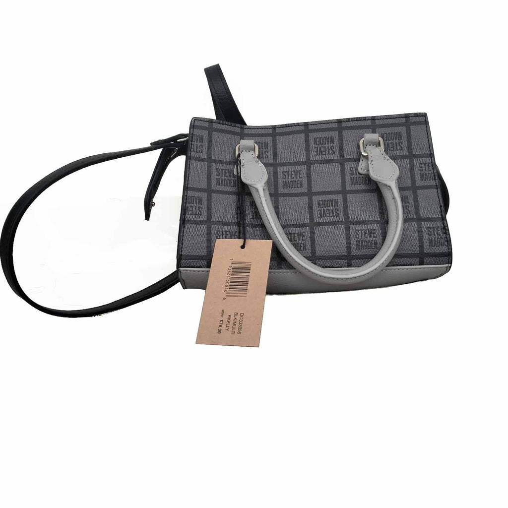 Bolsa Para Dama Steve Madden Satchel Color Gris + Monedero