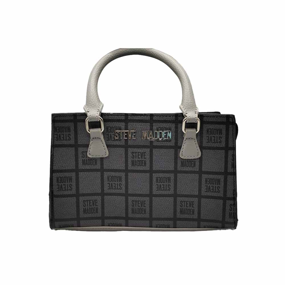 Bolsa Para Dama Steve Madden Satchel Color Gris