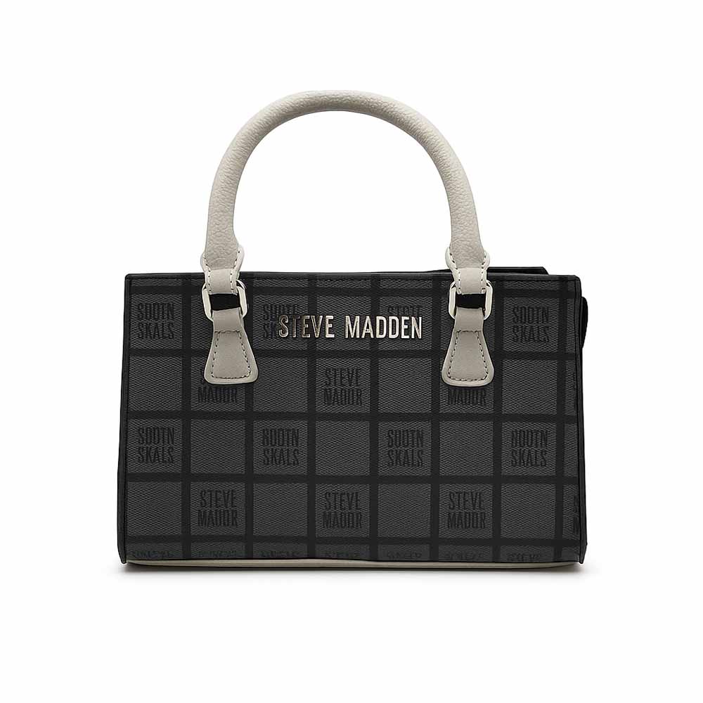 Bolsa Para Dama Steve Madden Satchel Color Gris + Monedero