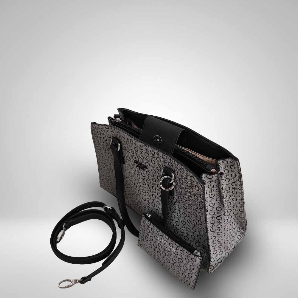 Bolsa Dama Berlanti Guess Gris + Monedero