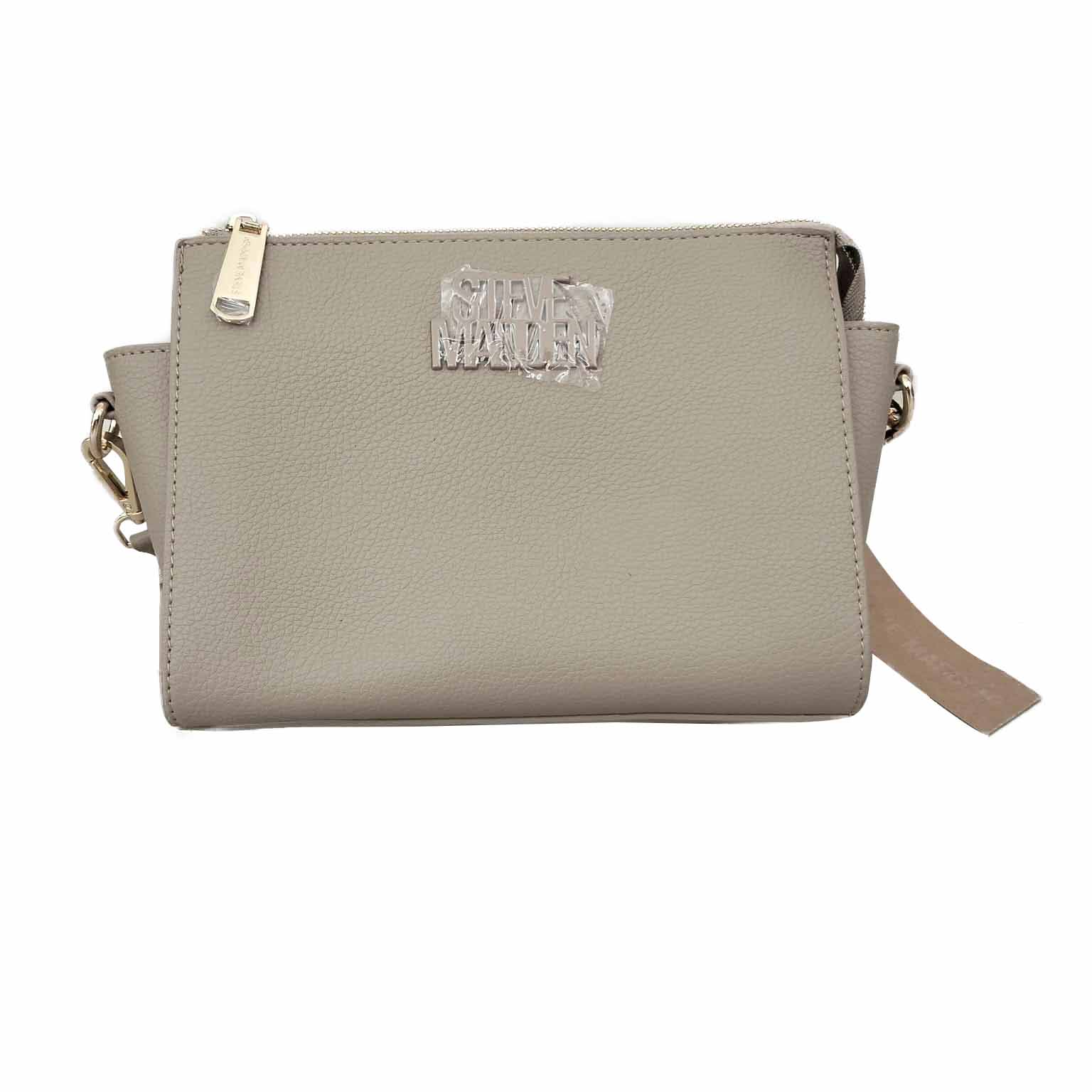 Bolsa Para Dama Steve Madden Original Modelo Satchel Beige