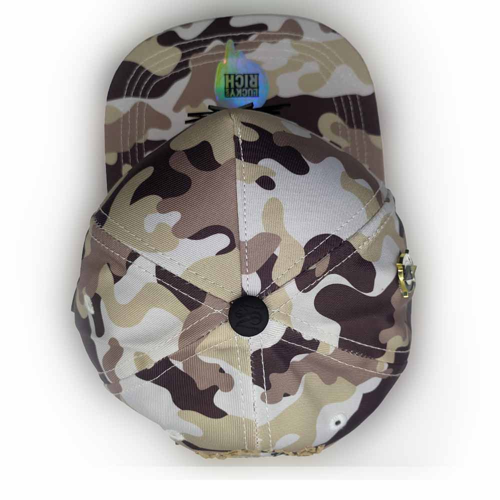 Gorra Camuflaje Con Brújula Edición Limitada Mr Kash