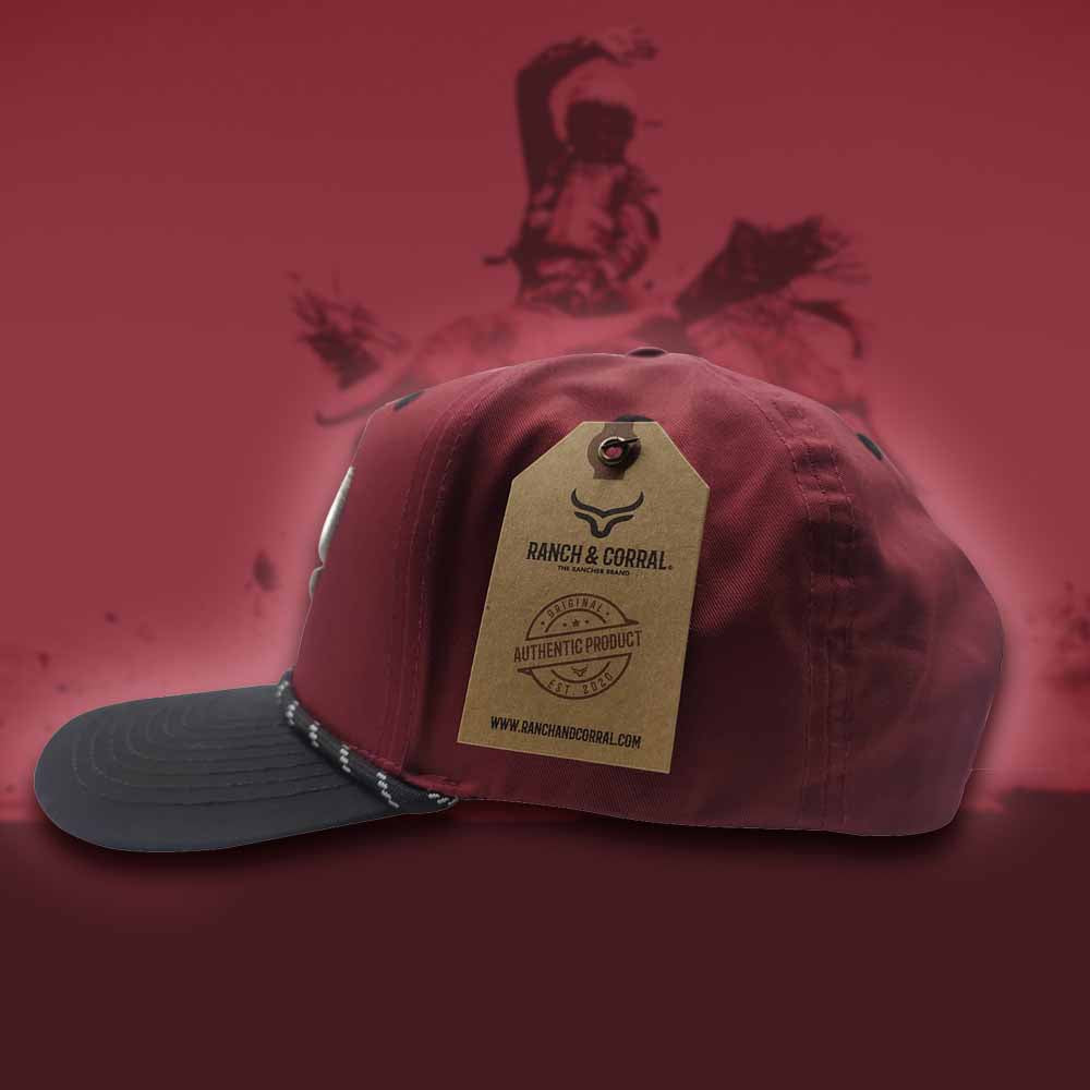 Gorra Ranch & Corral Vaquera Tinta Con Bordado