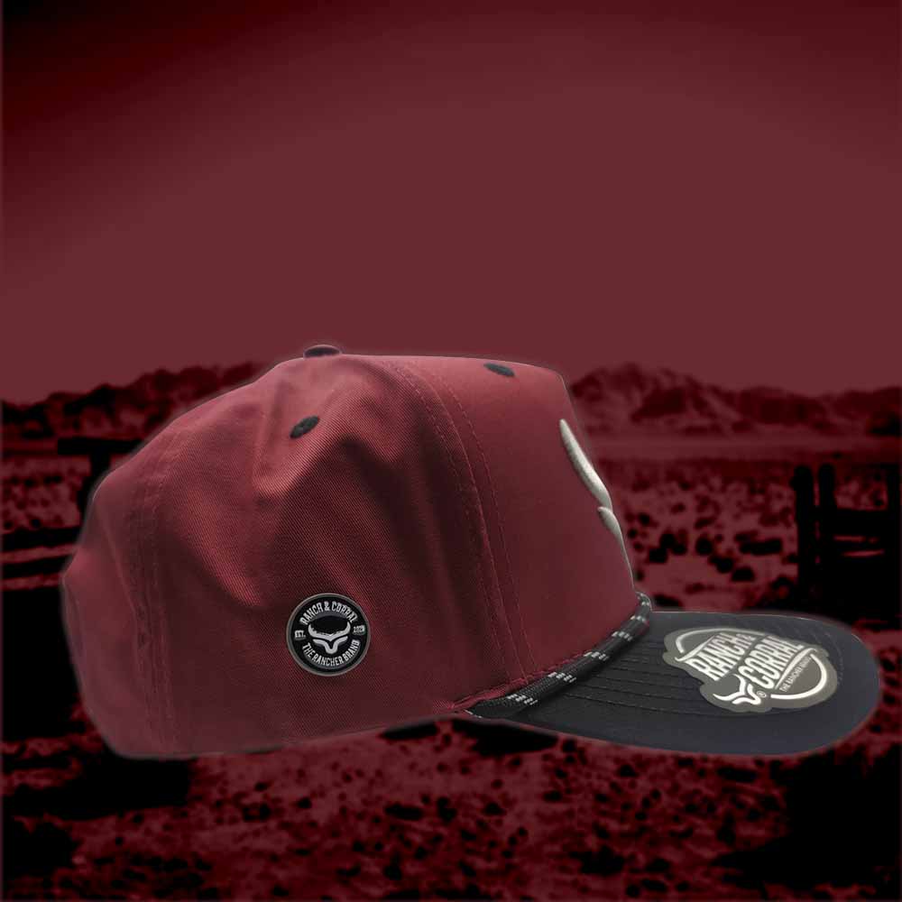 Gorra Ranch & Corral Vaquera Tinta Con Bordado