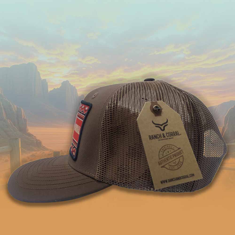 Gorra Vaquera Ranch & Corral Original Estilo Western Cowboy
