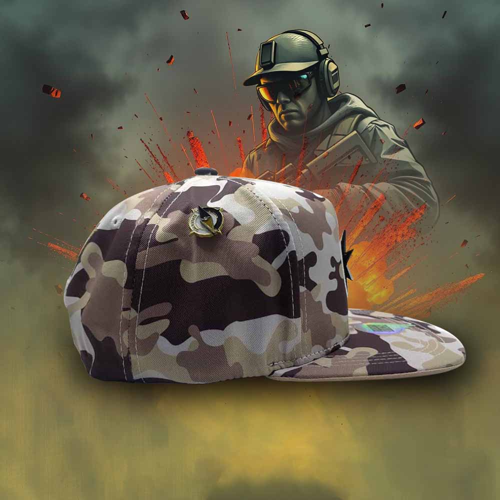 Gorra Camuflaje Con Brújula Edición Limitada Mr Kash