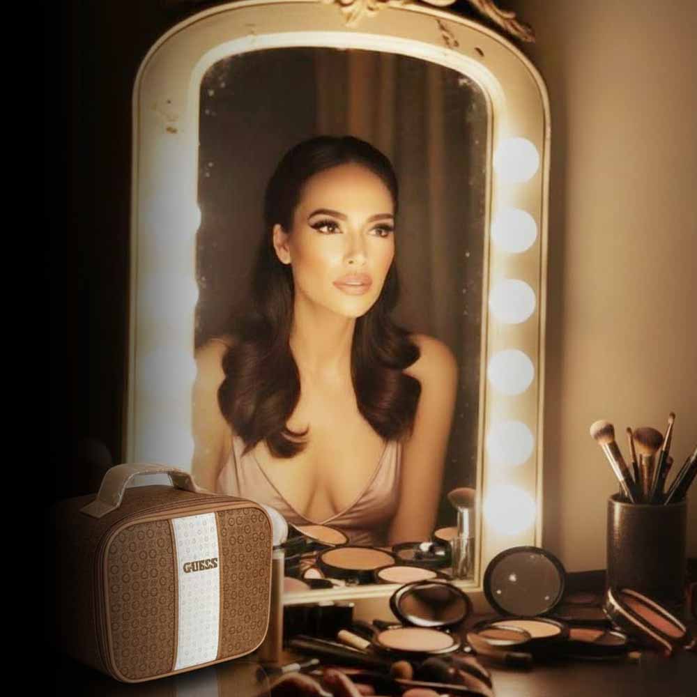 Cosmetiquera Guess Porta Maquillaje Premium