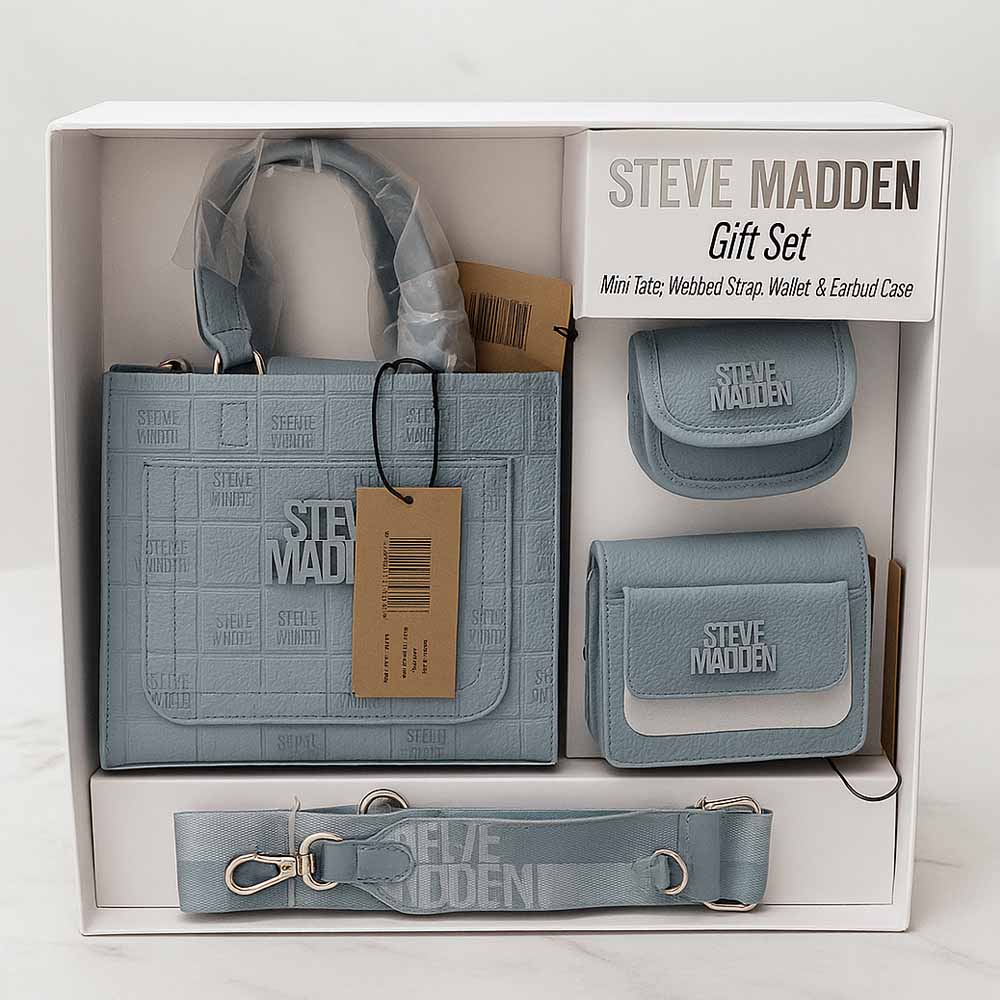 Crossbody Azul Steve Madden  + Strap Extra + Monedero