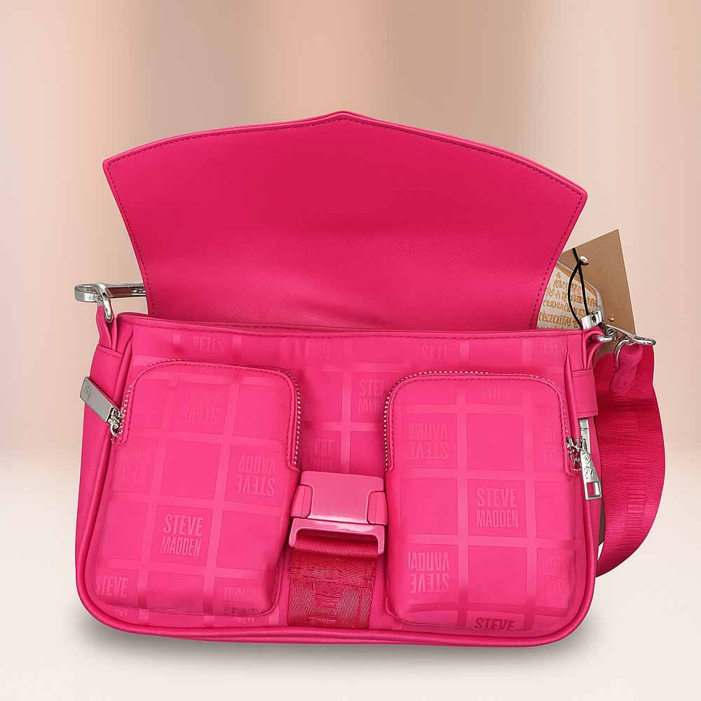 Bolsa Steve Madden Rosa Top Handle